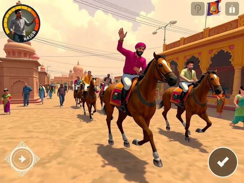 Gleeful Gallop community event in India